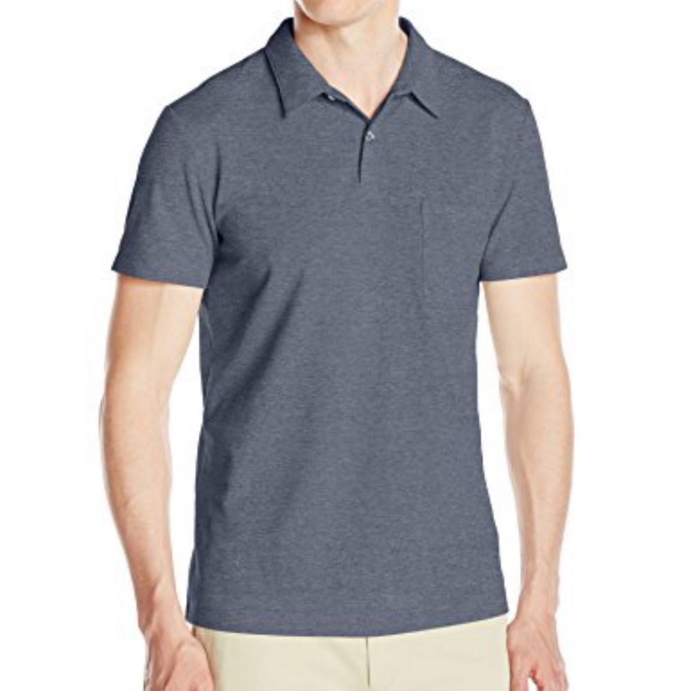 Theory Men’s Short Sleeve Millos Polo Shirt XXL